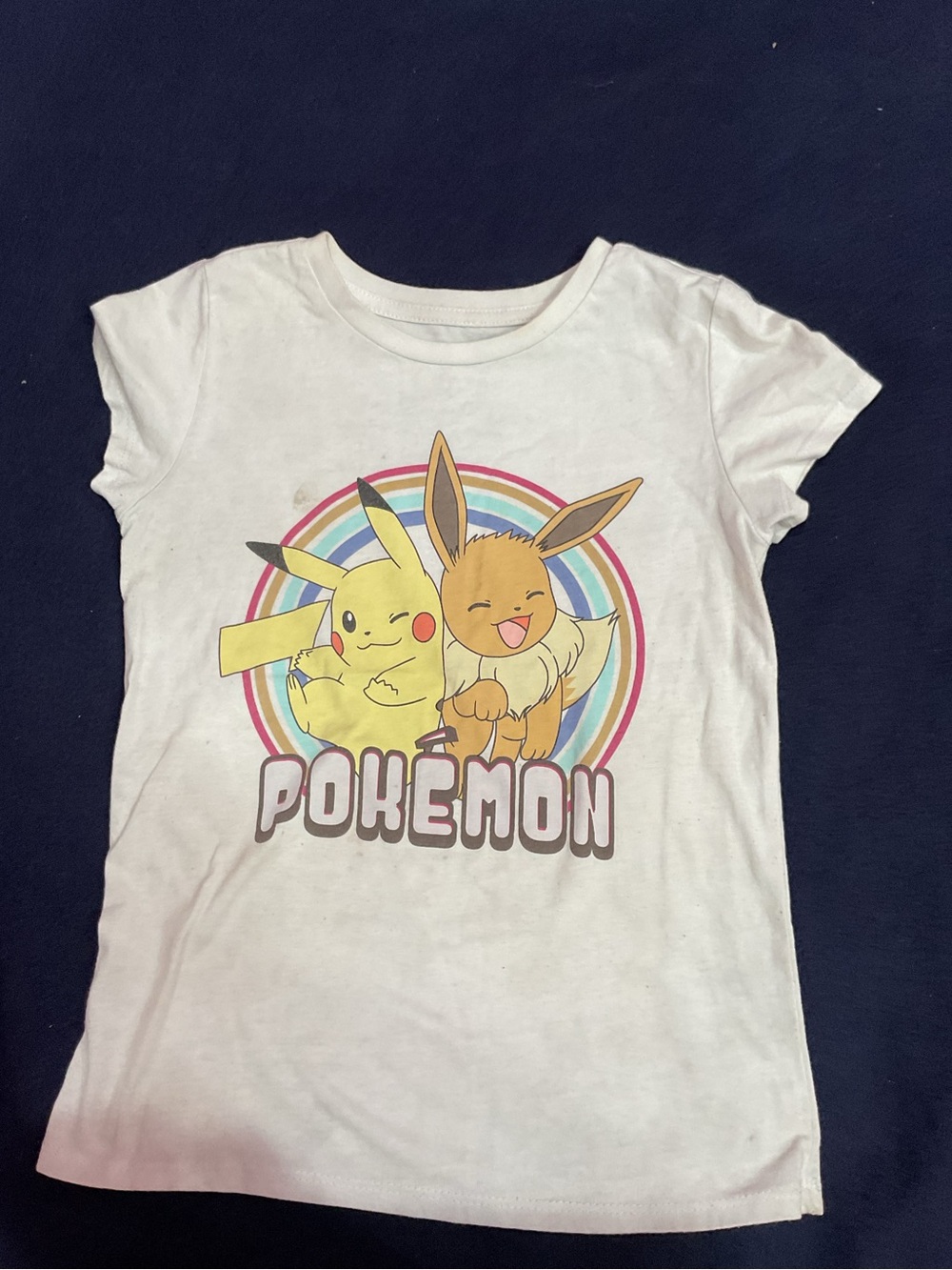 Pokémon Girls Pikachu Graphic Shirt Size M (8)